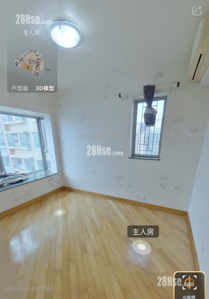 將軍澳中心 租盤 3 房 , 1 浴室 638 平方呎