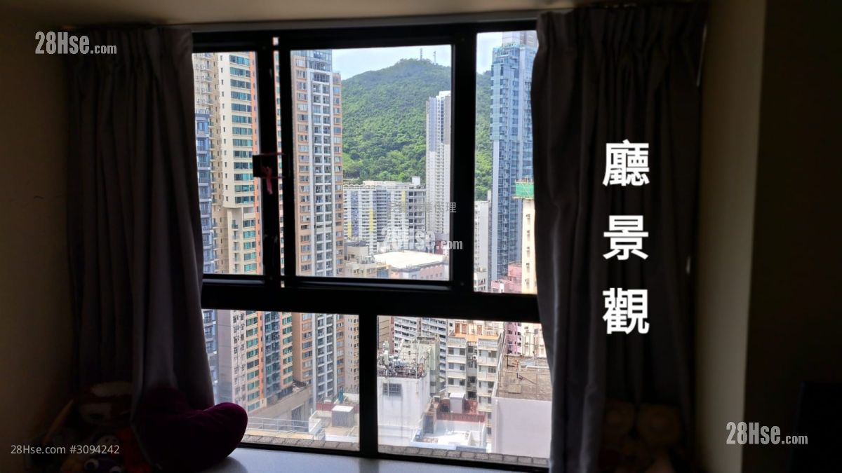 坚城中心 售盘 2 房 , 1 浴室 477 平方尺