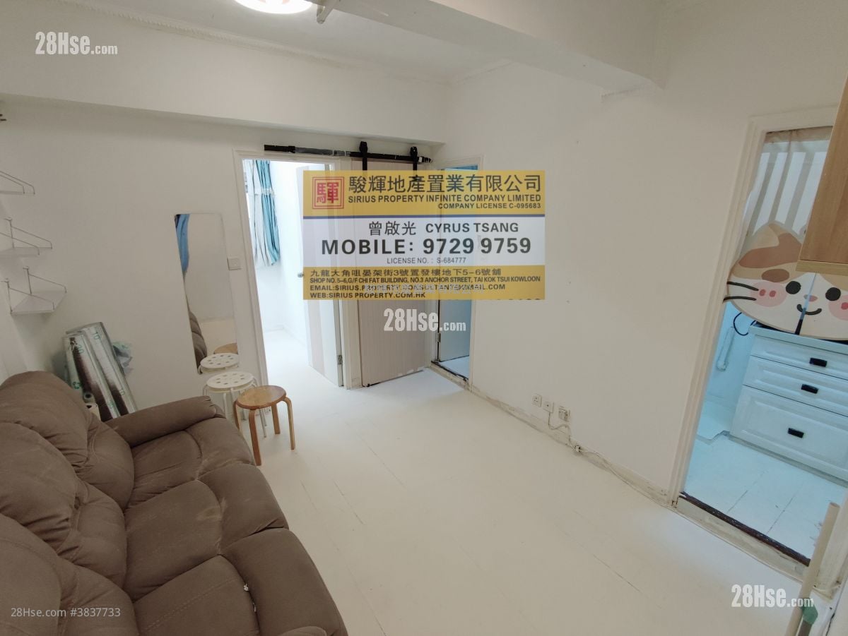 Wah Hung House Rental 2 Bedrooms , 1 Bathroom 438 ft²