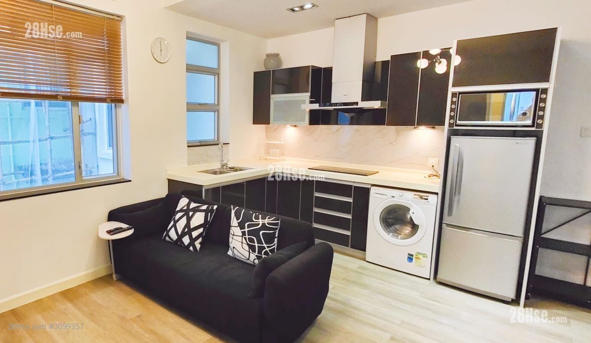 礼怡大厦 租盘 2 房 , 1 浴室 590 平方尺