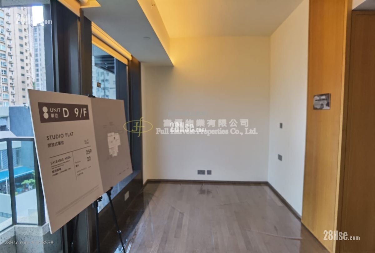 Eight Kwai Fong Happy Valley Rental Studio , 1 Bathroom 259 ft²