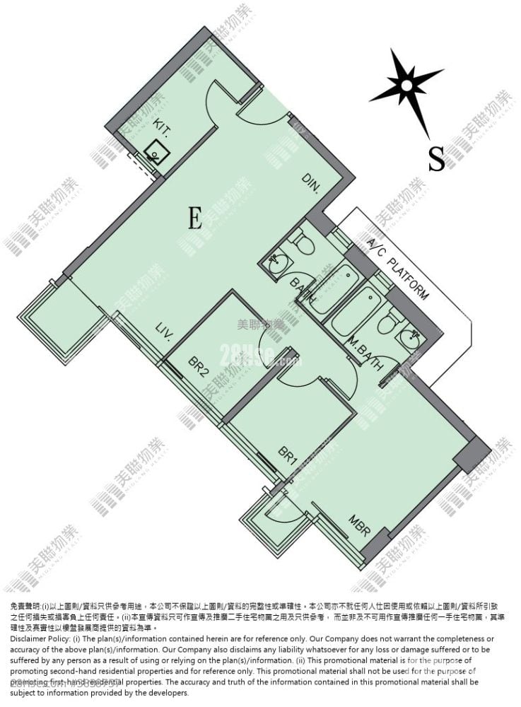 凱滙 售盤 3 房 764 平方呎