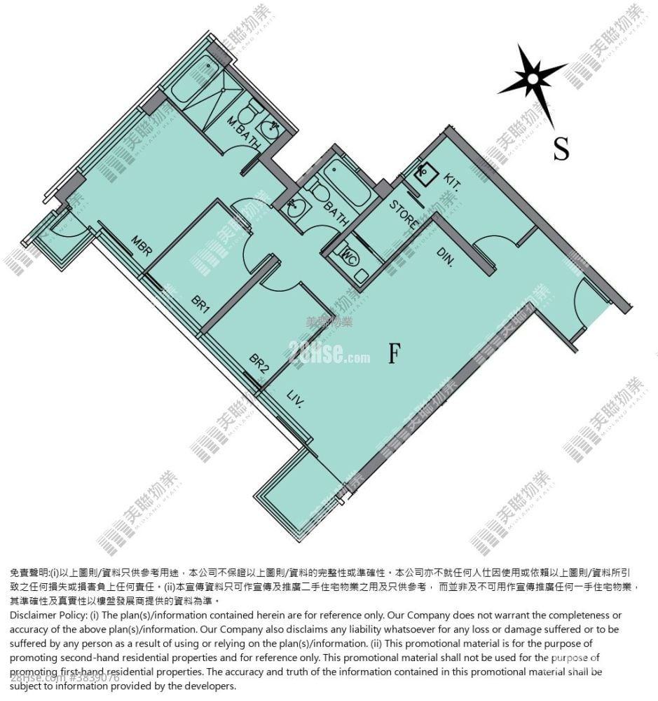 凯滙 售盘 3 房 909 平方尺