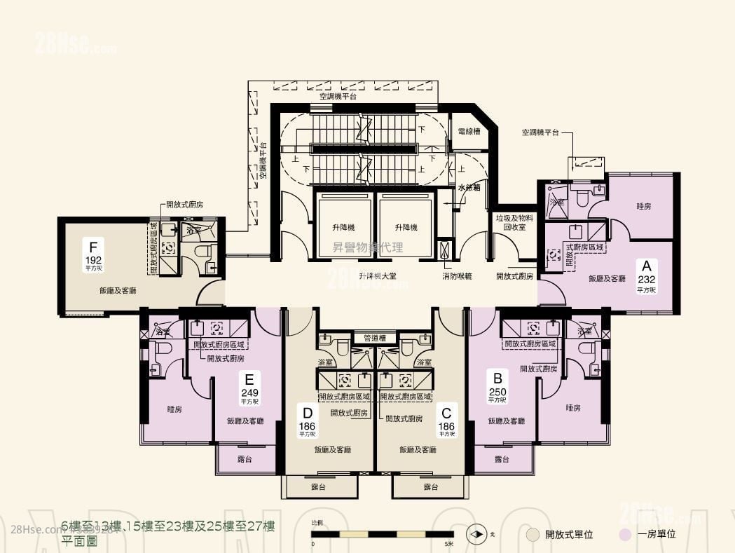 曼翘 租盘 开放式间隔 , 1 浴室 186 平方尺