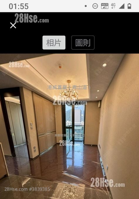 睿峰 租盤 2 房 , 1 浴室 435 平方呎