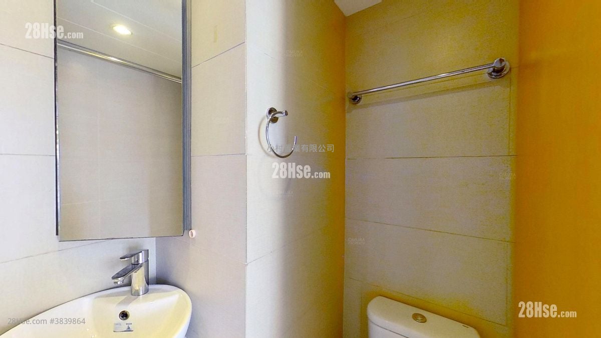 浴室: Tagus Residences 租盤 2 房 , 1 浴室 450 平方呎