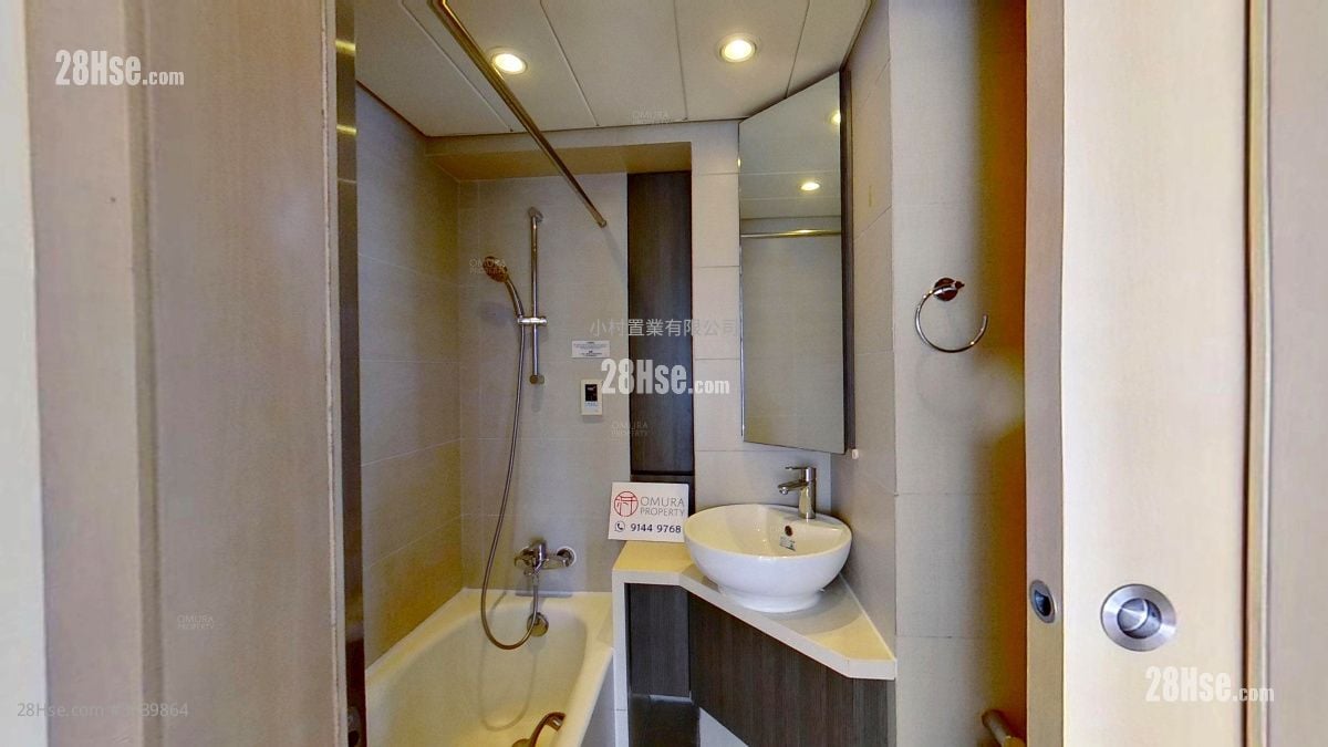 浴室: Tagus Residences 租盤 2 房 , 1 浴室 450 平方呎