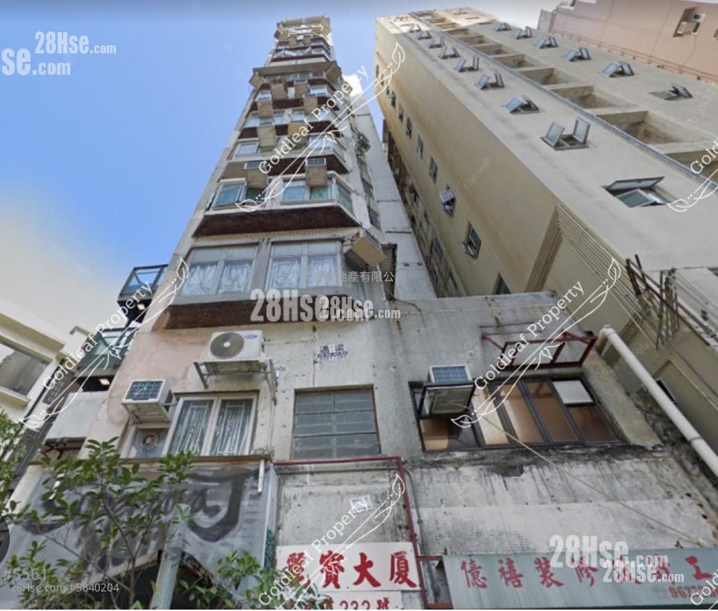 丽宝大厦 租盘 2 房 , 1 浴室 262 平方尺
