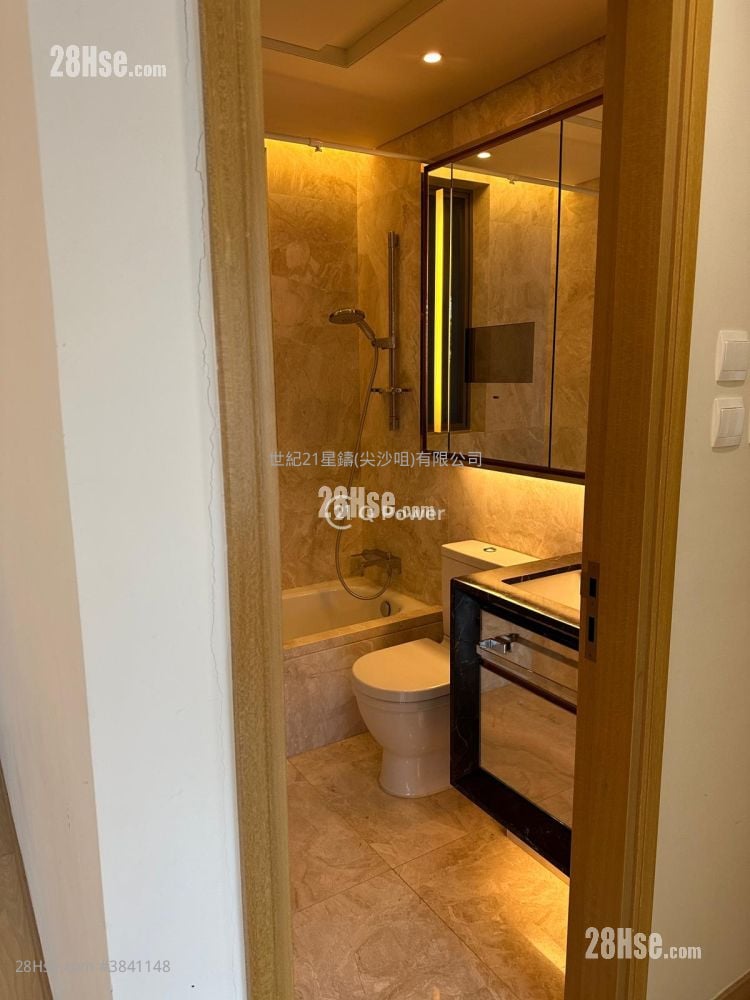 浴室: Grand Austin 租盤 2 房 , 1 浴室 594 平方呎