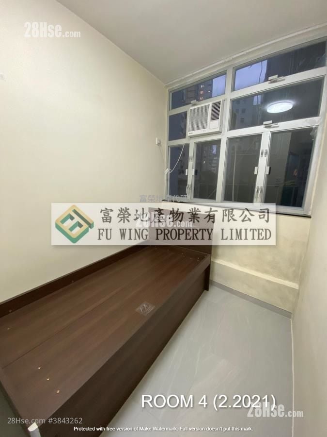 金华大楼 租盘 开放式间隔 100 平方尺