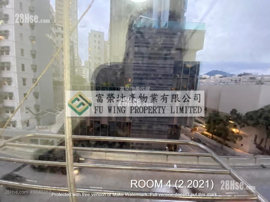 金华大楼 租盘 开放式间隔 100 平方尺