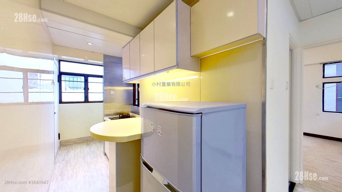 廚房: 若璠閣 租盤 2 房 , 1 浴室 386 平方呎
