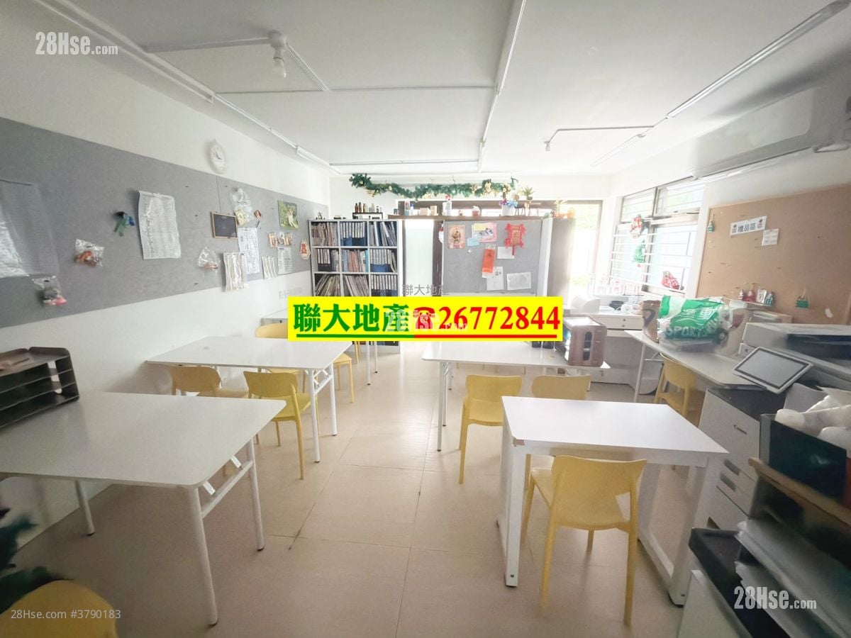 村屋 租盤 2 房 , 1 浴室 500 平方呎
