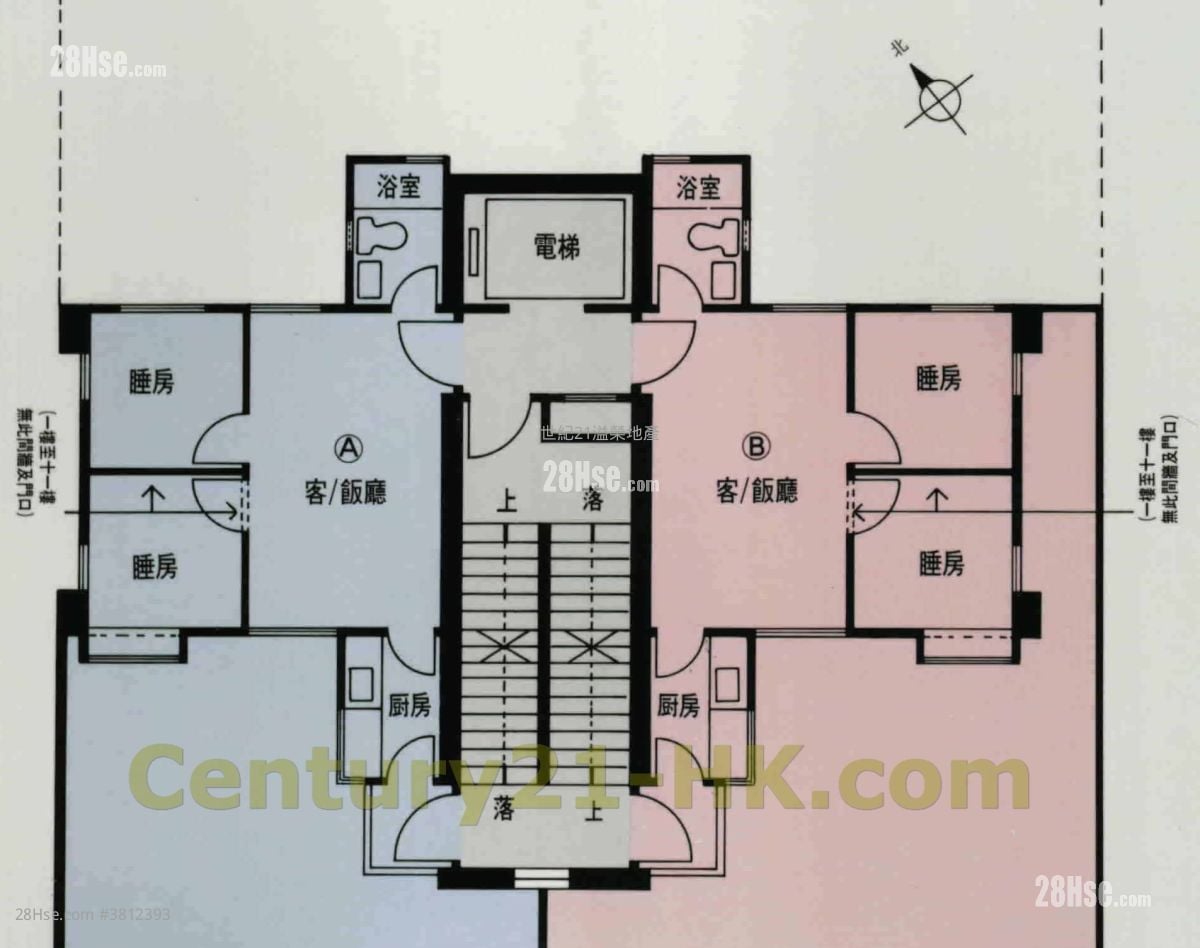 Hoi Shun Building Rental 2 Bedrooms , 1 Bathroom 305 ft²