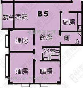 碧丽阁 售盘 2 房 , 1 浴室 802 平方尺