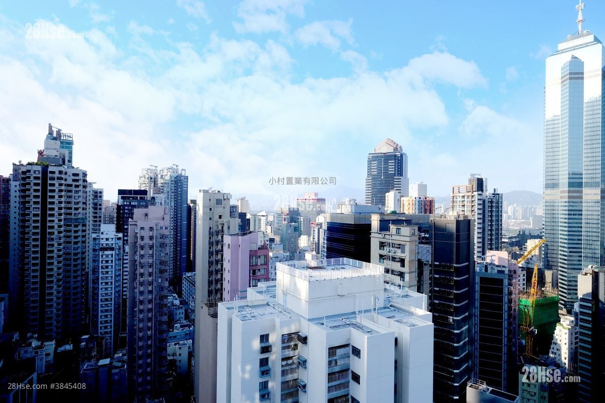 景觀: The Unit Soho 租盤 2 房 , 1 浴室 387 平方呎