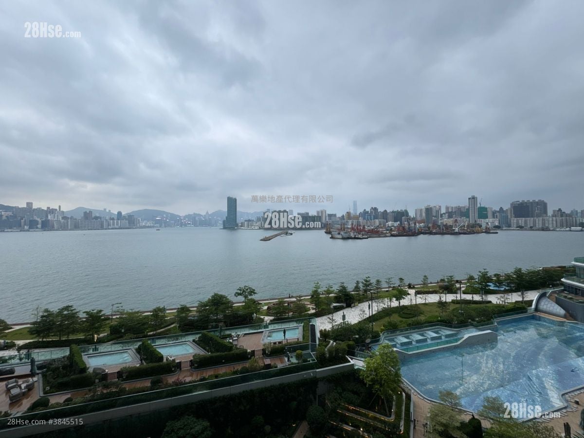 維港灣畔 租盤 2 房 , 1 浴室 516 平方呎