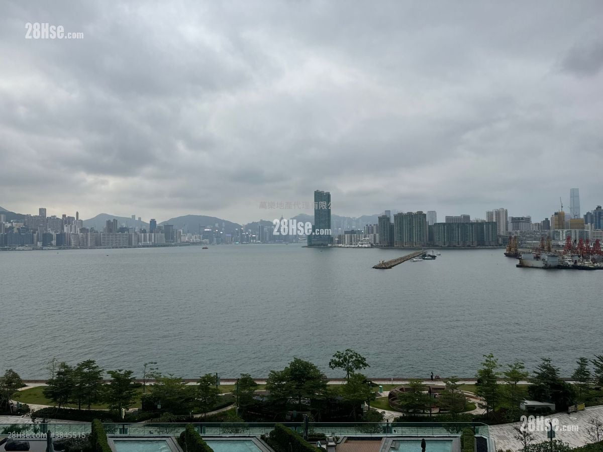 維港灣畔 租盤 2 房 , 1 浴室 516 平方呎
