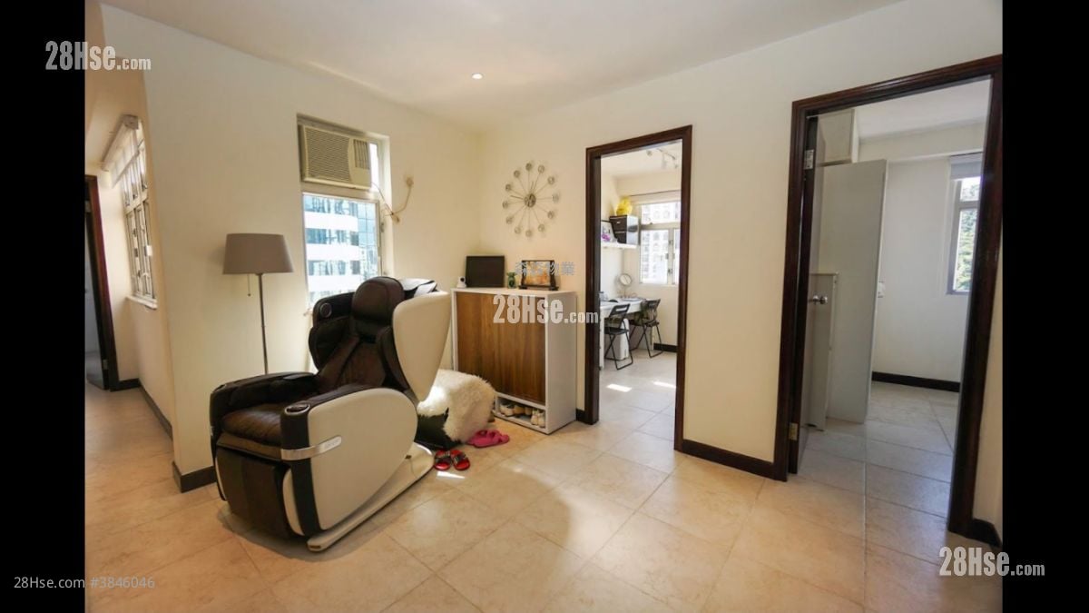 Hoi Kwong Court Rental 3 Bedrooms , 1 Bathroom 639 ft²