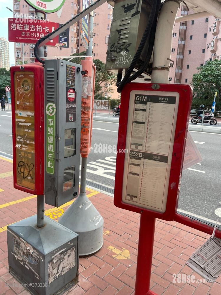 香港黃金海岸 租盤 開放式間隔 , 1 浴室 212 平方呎