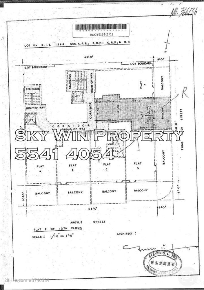 Lee Kwan Building Sell 3 Bedrooms , 1 Bathroom 528 ft²