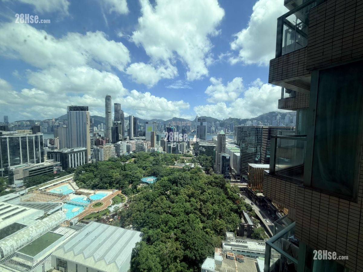 景觀: 港景峰 租盤 3 房 , 2 浴室 874 平方呎