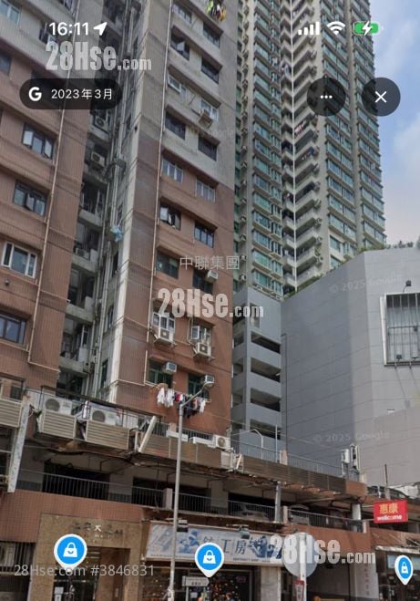 仁安大廈 售盤 2 房 , 1 浴室 606 平方呎