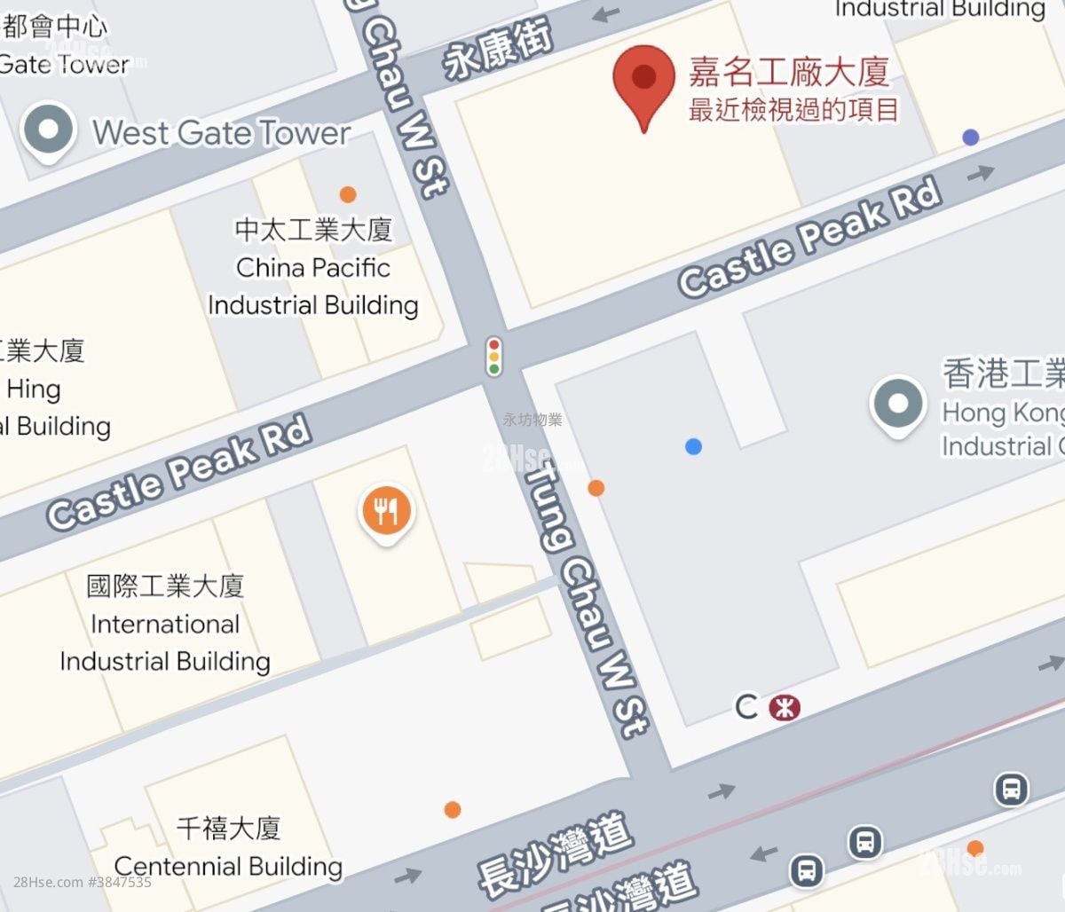 嘉名工廠大廈 租盤