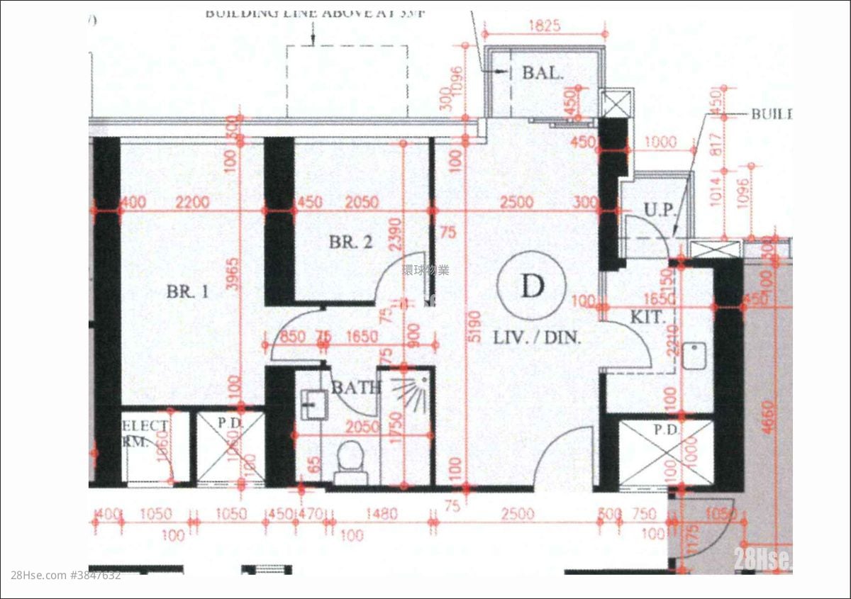 Imperial Kennedy Rental 2 Bedrooms , 1 Bathroom 513 ft²