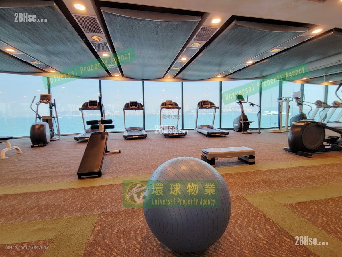 高逸華軒 租盤 1 房 , 1 浴室 434 平方呎