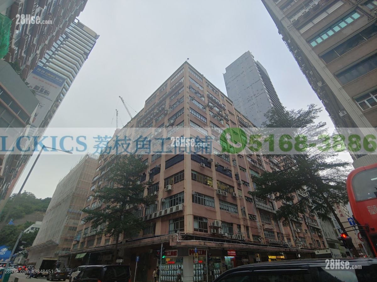 嘉名工廠大廈 租盤 開放式間隔 , 1 廁所 381 平方呎