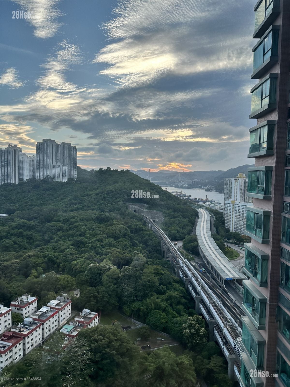 盈翠半島 租盤 2 房 , 1 浴室 520 平方呎