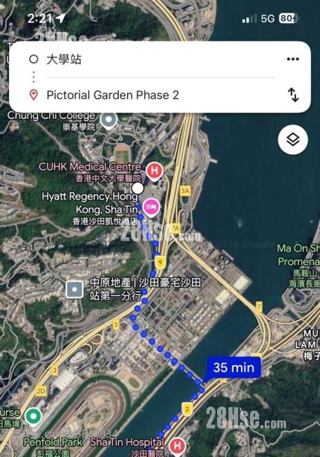 碧濤花園 租盤 3 房 , 2 浴室 657 平方呎