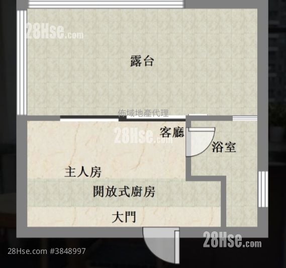金庭居 售盤 1 浴室 155 平方呎