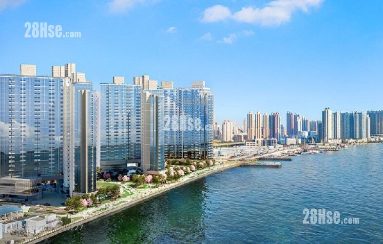 大廈外觀: 維港滙 售盤 2 房 , 1 浴室 597 平方呎