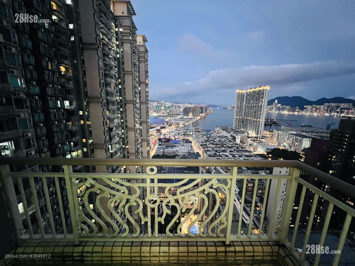 傲雲峰 租盤 2 房 , 1 浴室 454 平方呎