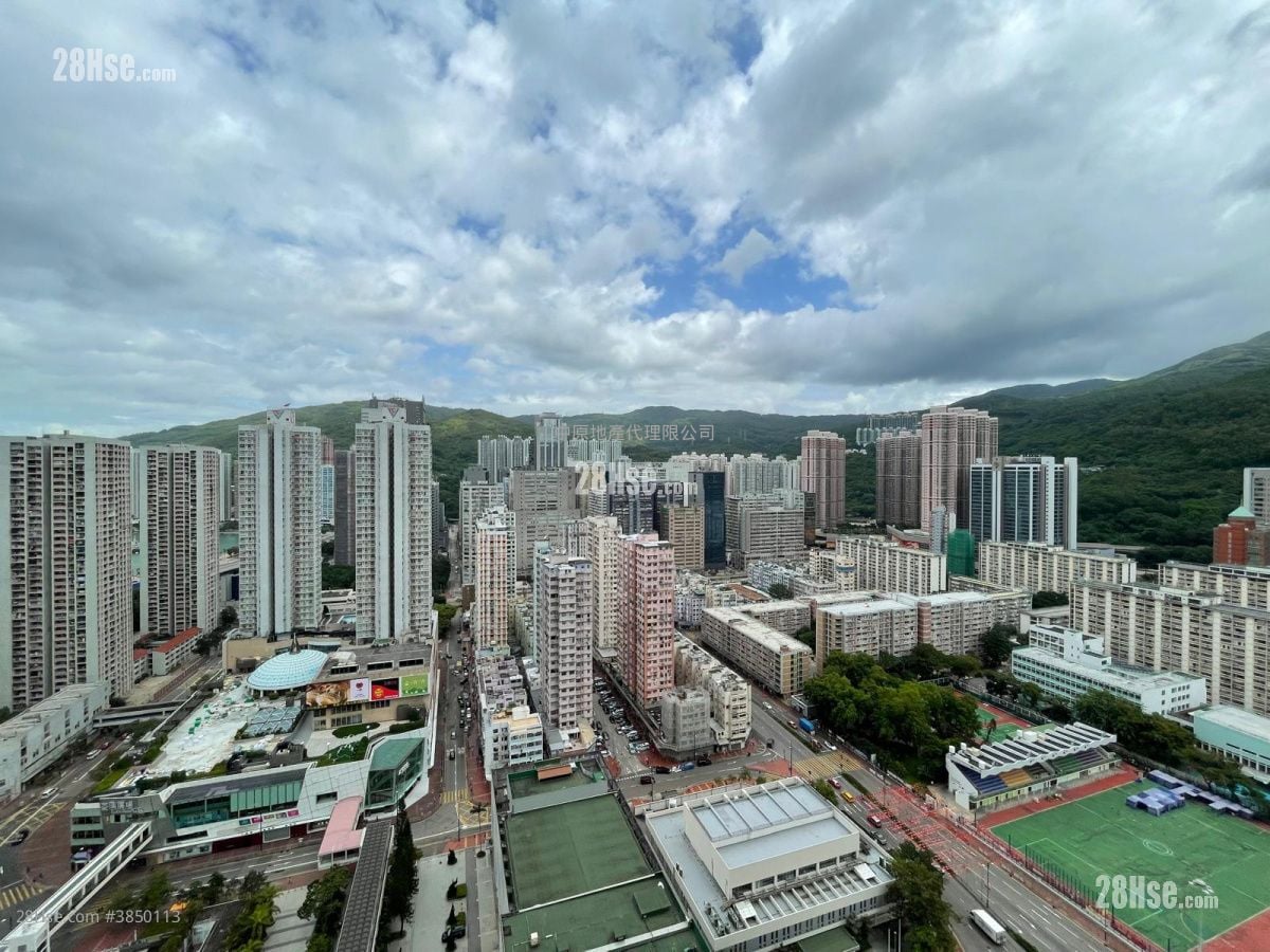 萬景峯 租盤 3 房 , 2 浴室 668 平方呎