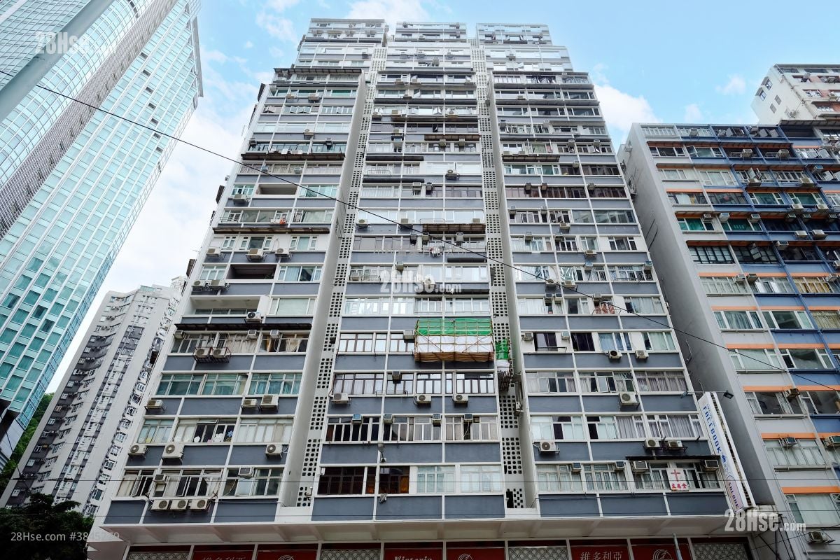 building outlook: Kiu Hing Mansion Sell 3 Bedrooms , 2 Bathrooms 1,109 ft²