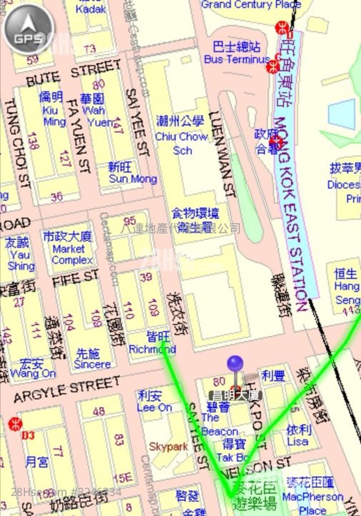昌明大廈 租盤 開放式間隔