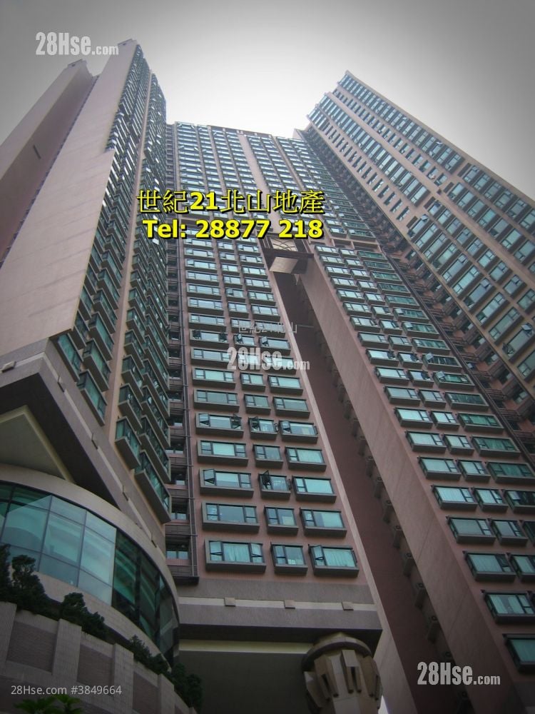豪廷峰 租盤 2 房 , 1 浴室 569 平方呎