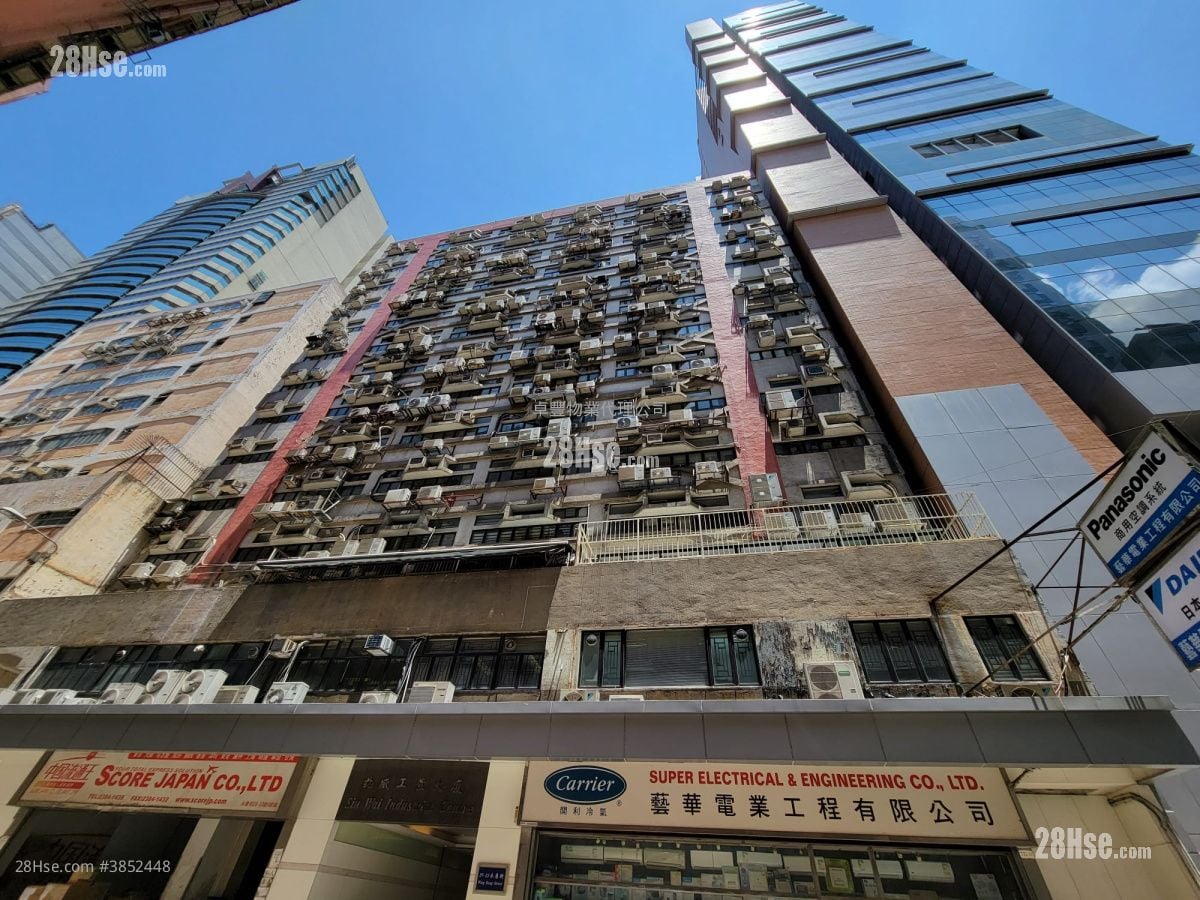 兆威工業大廈 租盤 1 房 , 1 廁所 800 平方呎