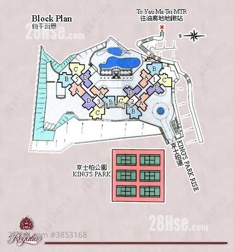 爵士花園 售盤 2 房 791 平方呎