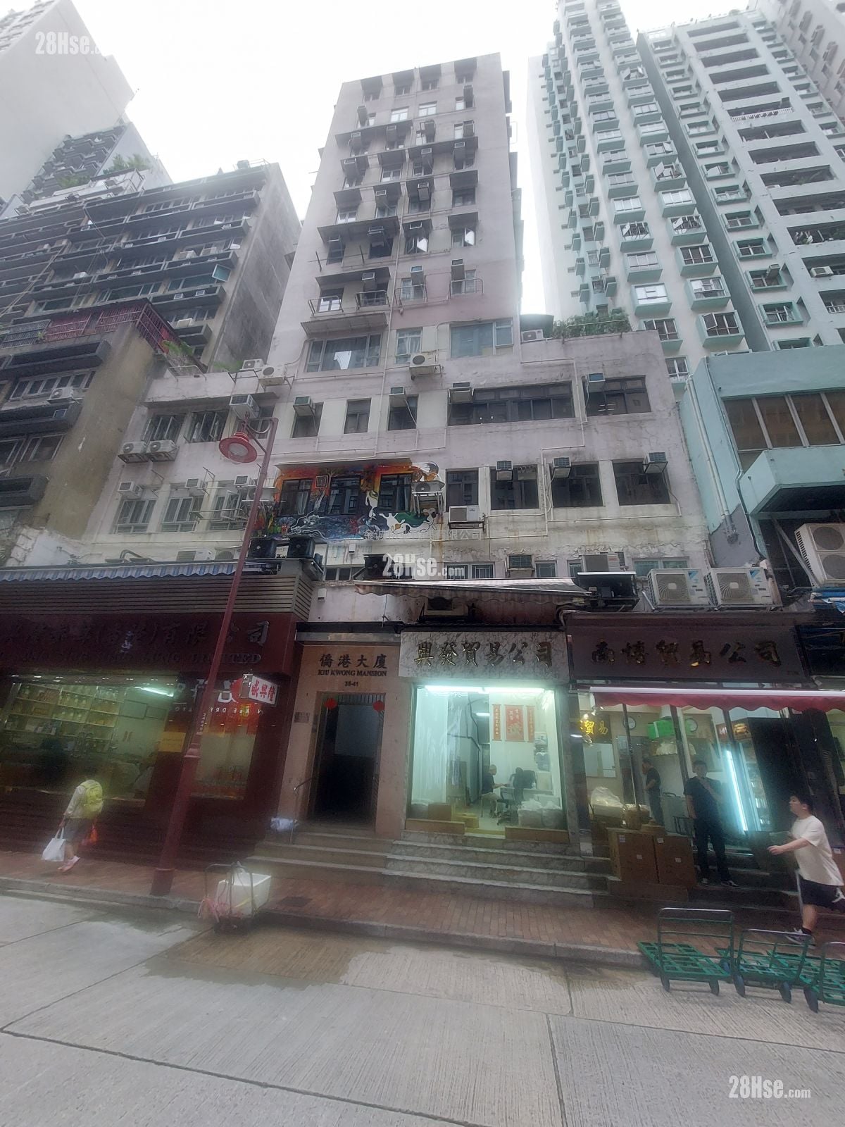 僑港大廈 租盤 開放式間隔 , 1 浴室 334 平方呎