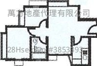 晴碧花園 售盤 2 房 , 1 浴室 471 平方呎