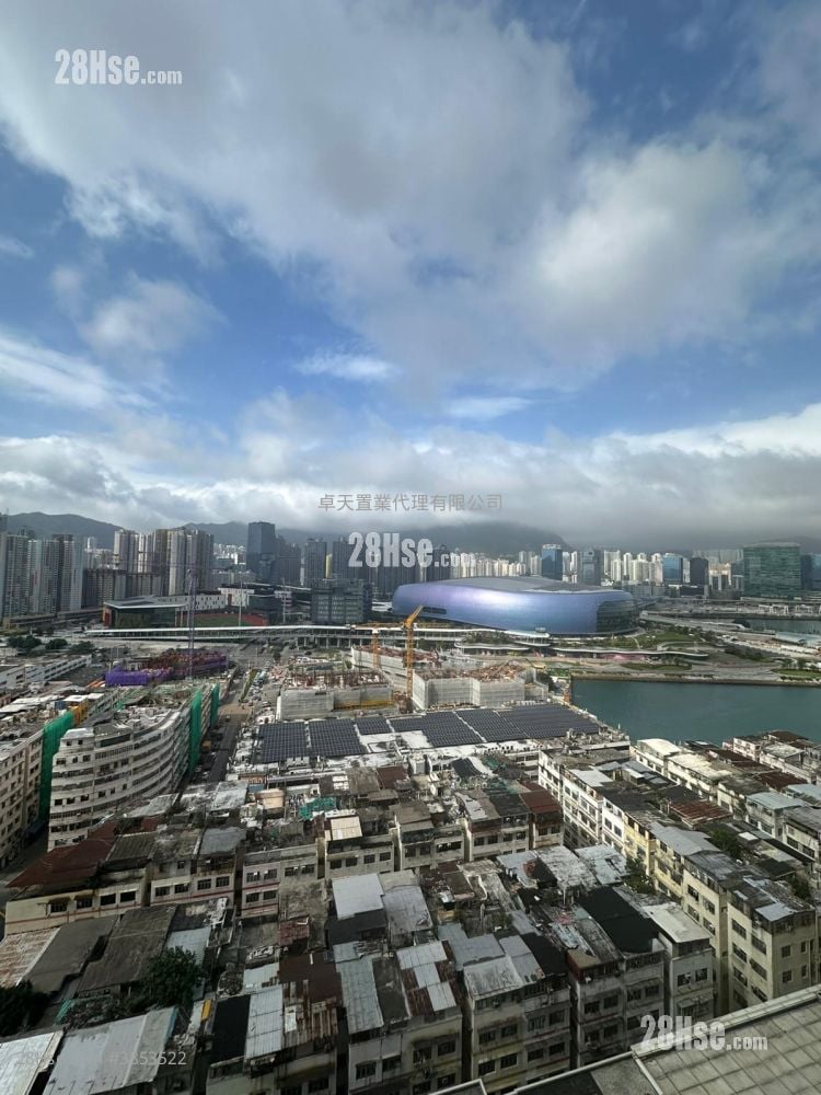 翔龍灣 租盤 2 房 , 1 浴室 385 平方呎