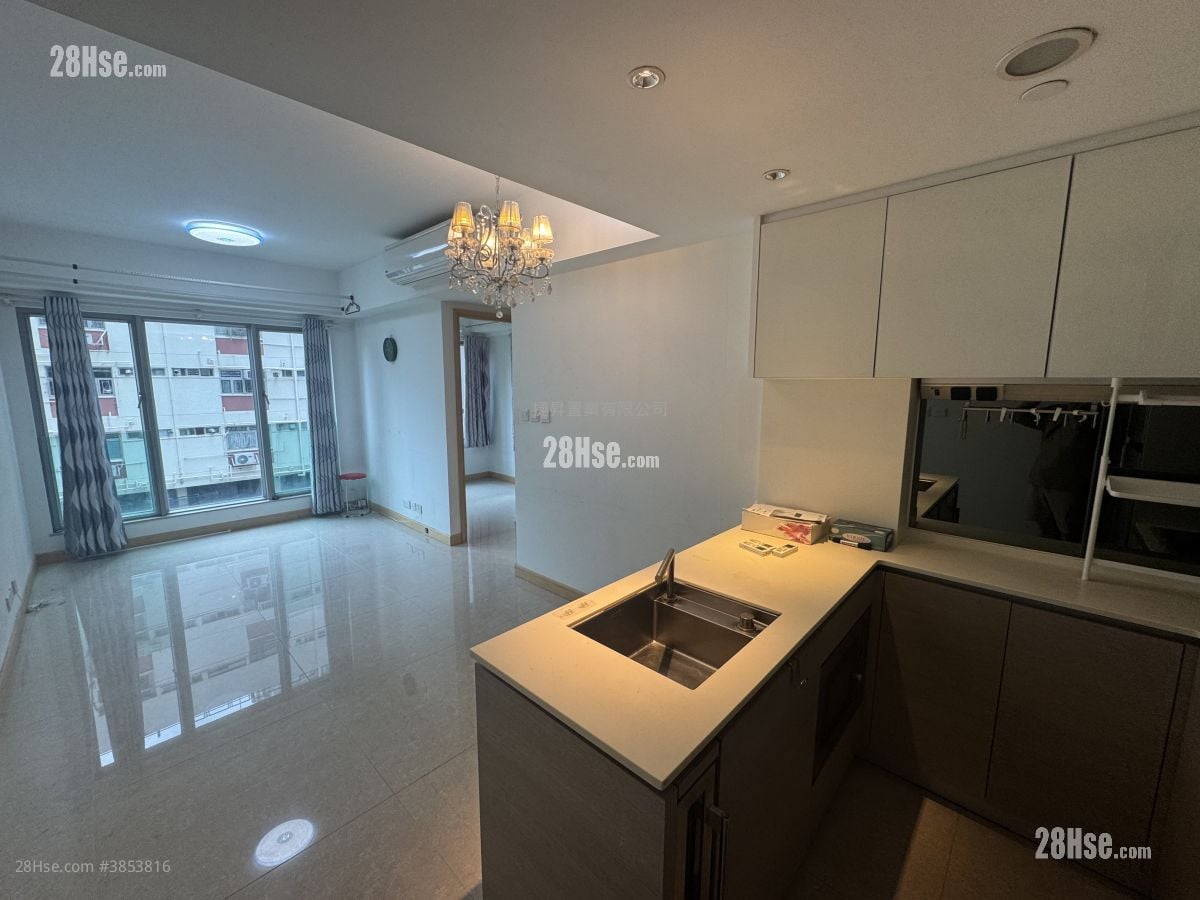 悅目 租盤 2 房 , 1 浴室 430 平方呎