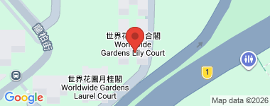 世界花園 百合閣 低層 (1-10/20樓) 物業地址