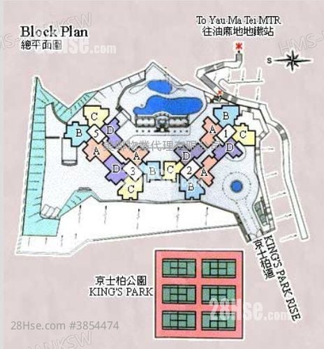 爵士花園 售盤 3 房 , 3 浴室 791 平方呎