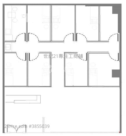 加拿芬廣場 租盤 5+ 房 , 2 廁所