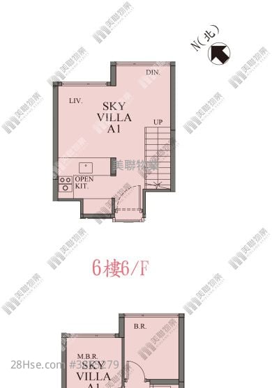親海駅 售盤 2 房 522 平方呎
